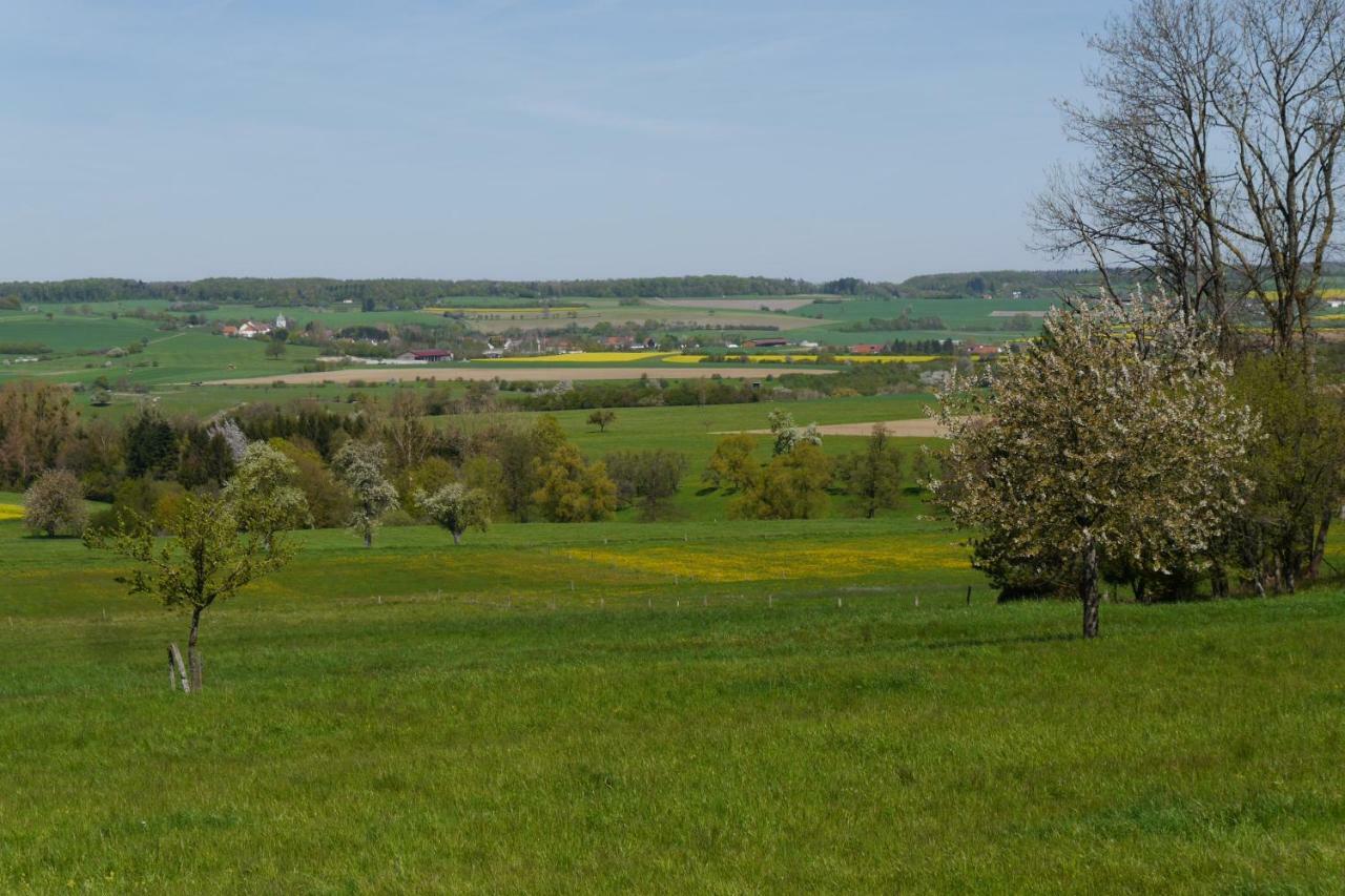 Eulennest, Haus Vogelgesang Lägenhet Gersheim Exteriör bild